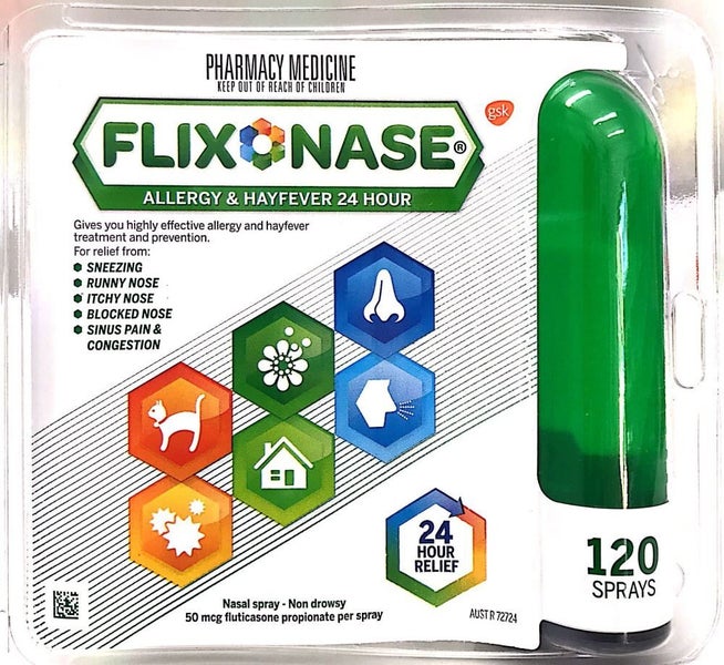 Flixonase Nasal Spray for Allergy and Hayfever 24 Hour 120 Sprays Carousel 1