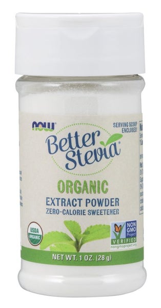 now BetterStevia® Extract Powder, Organic 28 gm Carousel 1