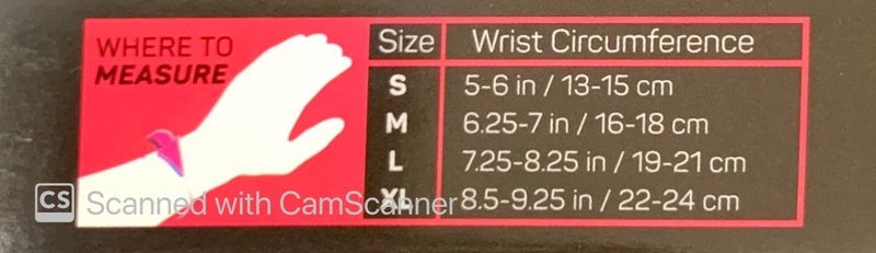 Performance Wrist Sleeve ws6 carpal tunnel, wrist pain - XL Carousel 2