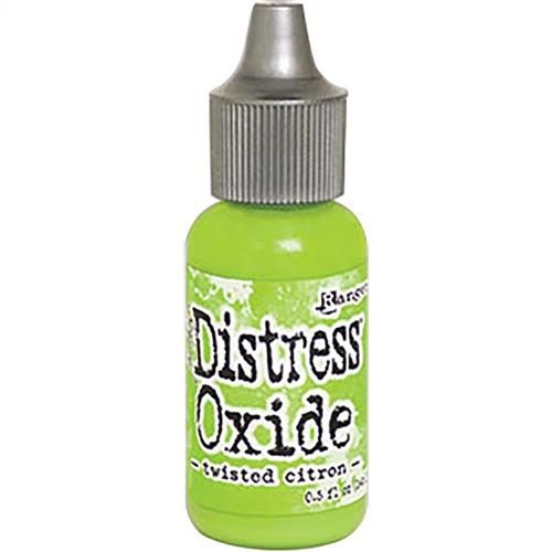 Ranger Ink Tim Holtz Distress Oxides Reinkers Twisted Citron Carousel 1