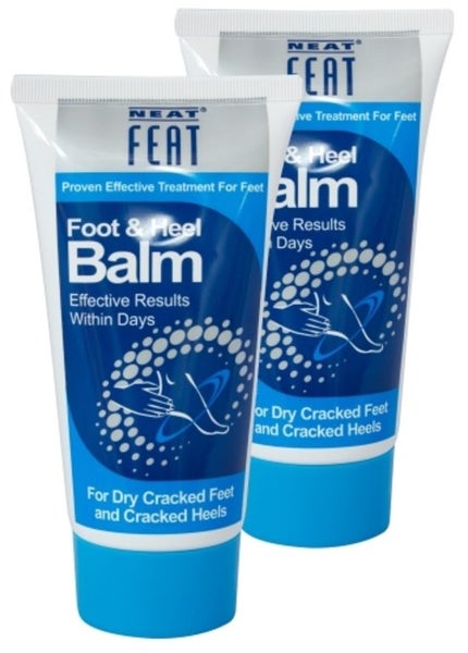 NEAT FOOT AND HEEL BALM 75g Twin Pack For Dry Cracked Feet & Cracked Heels Carousel 2