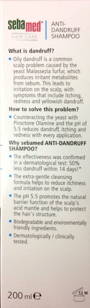 Sebamed Hair Care Anti-Dandruff Shampoo 200ml Carousel 2