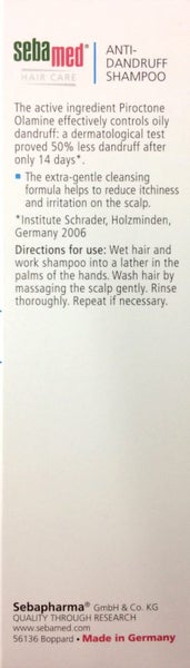 Sebamed Hair Care Anti-Dandruff Shampoo 200ml Carousel 3