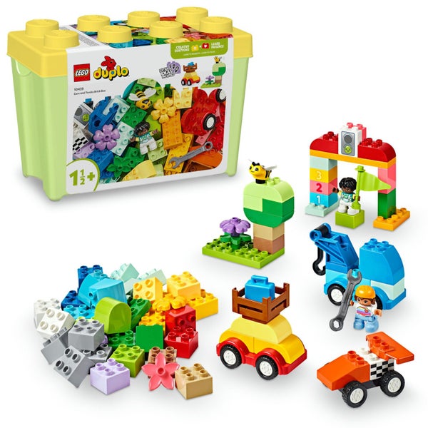 LEGO DUPLO: Cars and Trucks Brick Box - (10439) Carousel 1