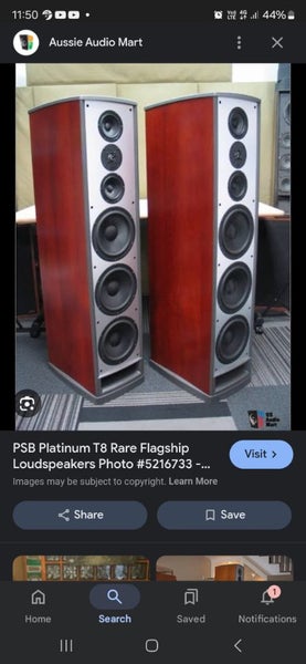 PSB Platinum T8 high end speakers Carousel 2