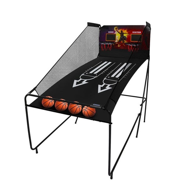 Basketball Arcade Game Shooting Machine Indoor Outdoor 2 Player Scoring Carousel 1
