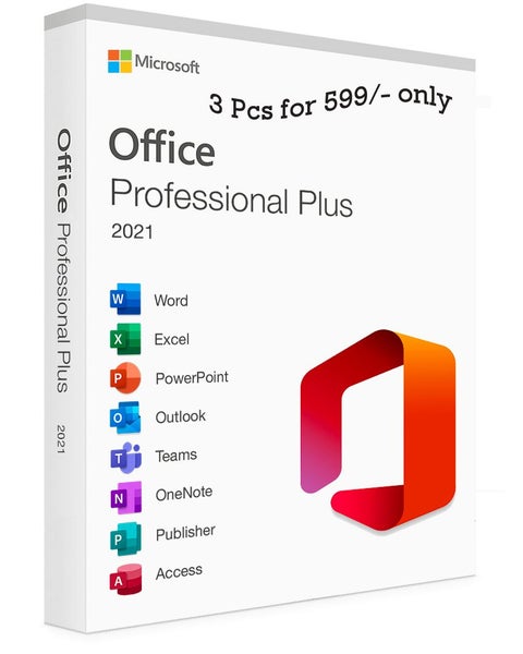 Genuine Microsoft Office Professional Plus 2021 - 3 devices Lifetime License ... Carousel 1