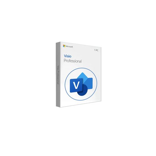 Genuine Visio Professional 2024 - 1 device bind Lifetime License for PC Only Carousel 1