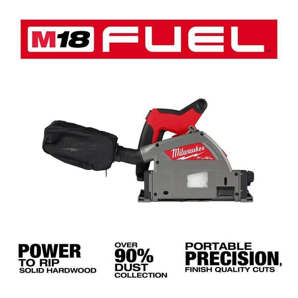 Milwaukee M18FPS55-0 M18 FUEL 18V Brushless Plunge Cut Track Saw - Bare Tool62863218575745114