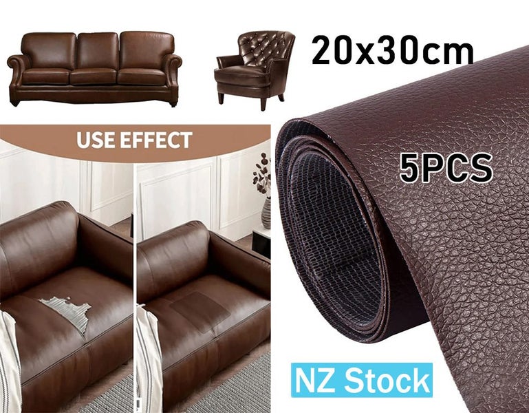 Self Adhesive Leather Repair Patch Sticker 5PCS Carousel 1