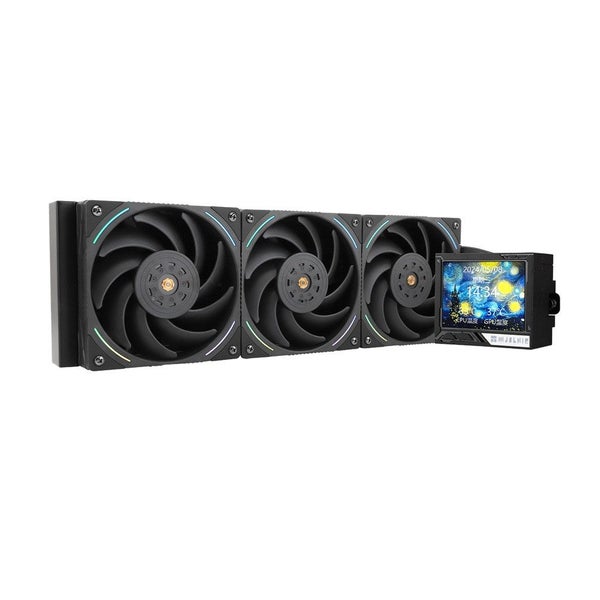 Thermalright Mjolnir Vision 360 ARGB AIO Liquid CPU Cooler Black Carousel 1