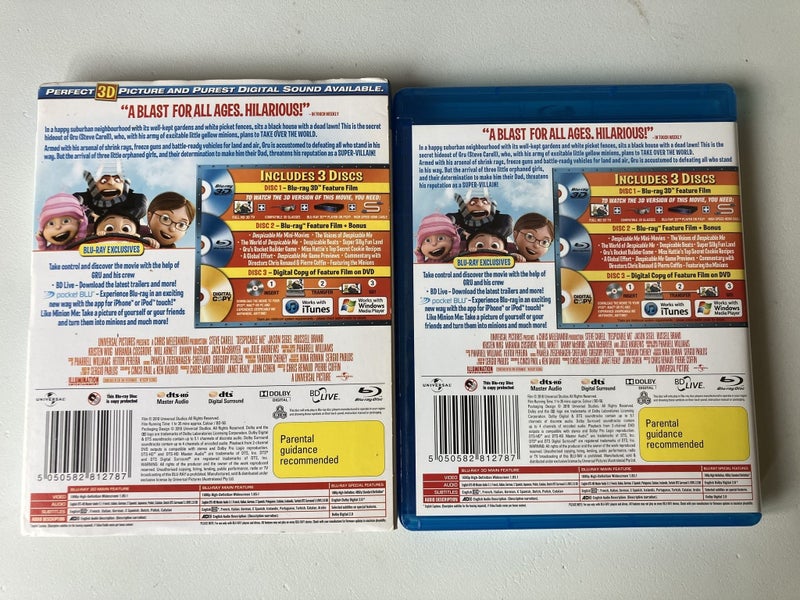 Despicable Me (Blu Ray + Blu Ray 3D) Carousel 4