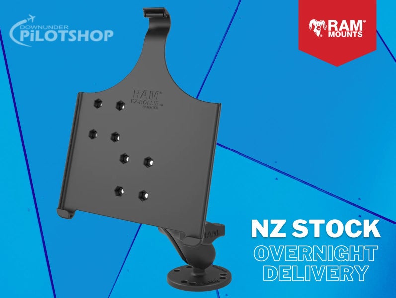 RAM EZ-Roll'r Holder for iPad Air 3 and Pro 10.5 with Screw-Down Base Carousel 1