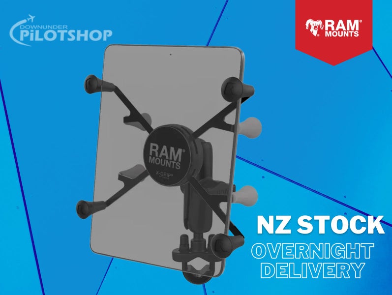RAM X-Grip for Small 7-8" Tablets with Handlebar U-Bolt Carousel 1