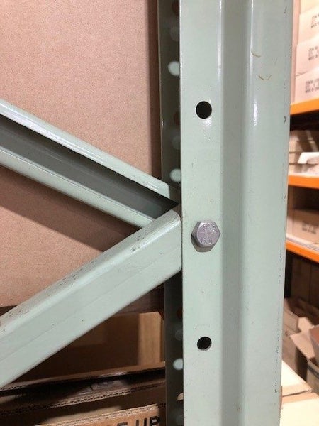 Warehouse Pallet Racking - 11 X Uprights Only - Auckland Carousel 2