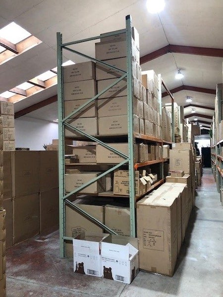 Warehouse Pallet Racking - 11 X Uprights Only - Auckland Carousel 1