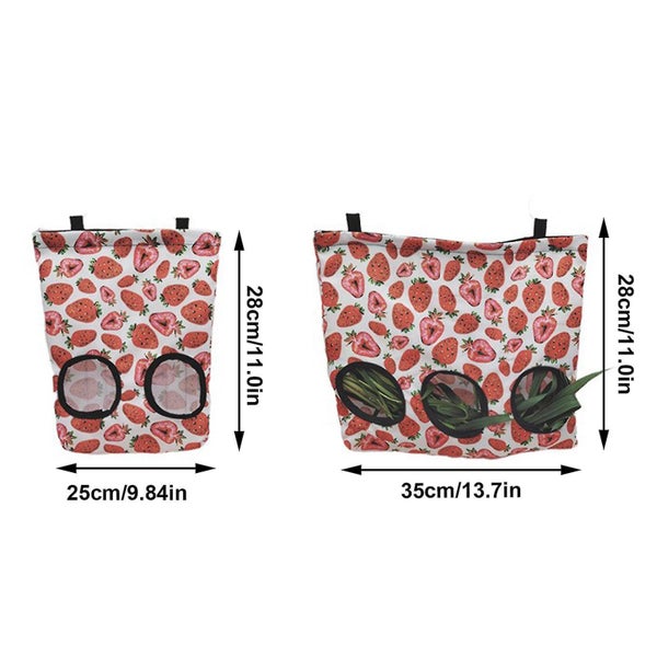 Rabbit Hay Feeder Bag small Animal Hay Feeder Bag Guinea Pig Hay Feeder Chinch Carousel 5