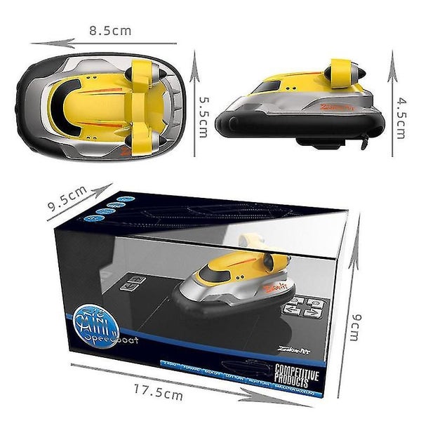 2.4g Wireless Mini Hovercraft Toy Boy Water Electric Remote Control Boat Speed Carousel 5