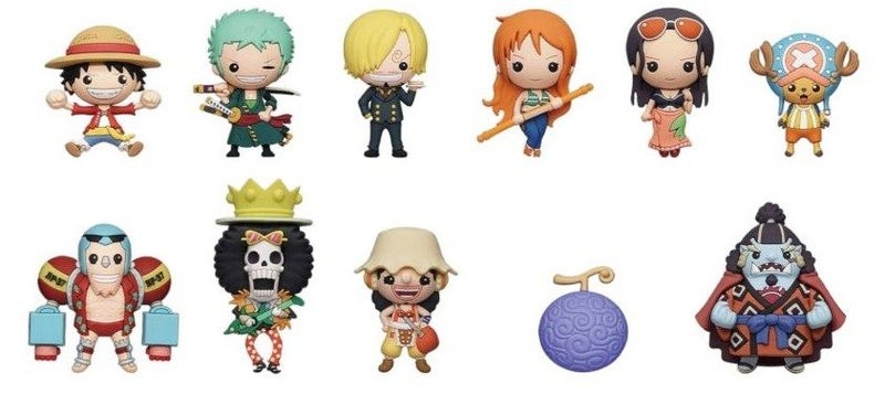 One Piece - 3D Foam Bag Clips (Blind Bag) Carousel 2