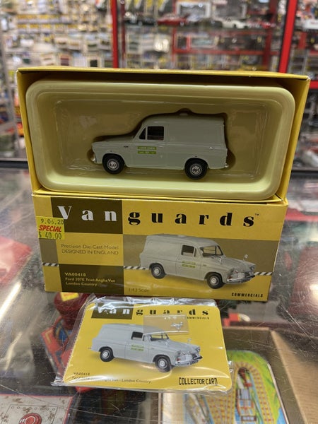 1/43 LLEDO VANGUARDS FORD 307E 7CWT ANGLIA VAN LONDON COUNTRY #VA00418 Carousel 1