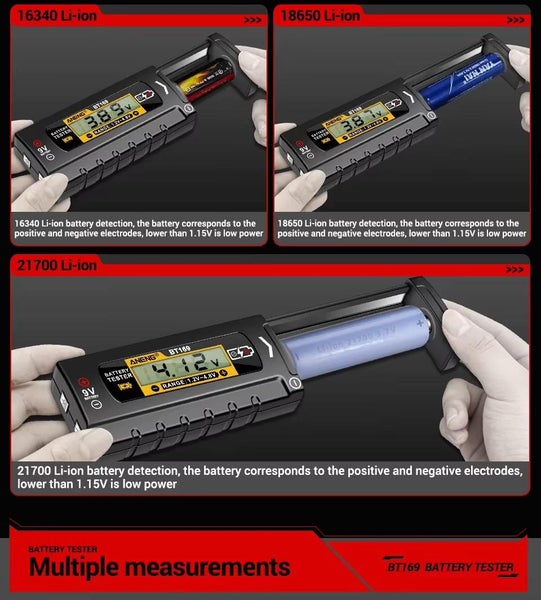 Universal Battery Tester LCD Display62937632188546113