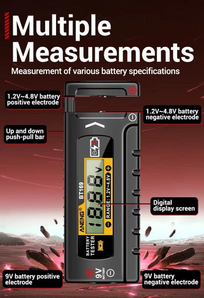 Universal Battery Tester LCD Display62937632188546114