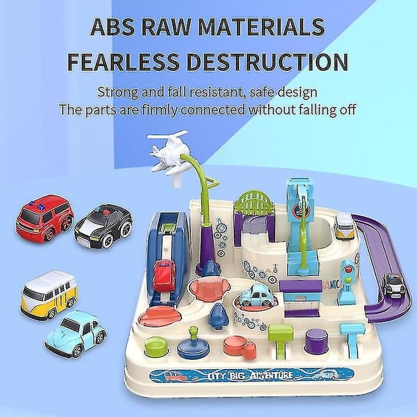 Children's Racing Model Track Educational Toy Adventure Game Puzzle Game Mecha Carousel 5