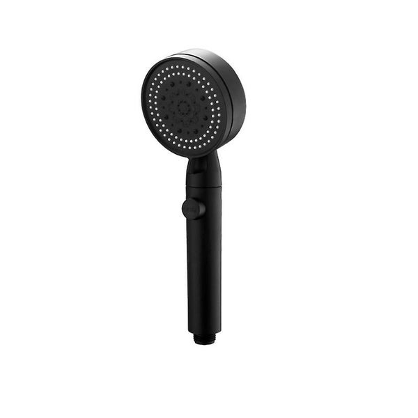 Shower Head 5 Mode One-key Stop Water Shower Head Water Saving Shower Head Bat Carousel 1