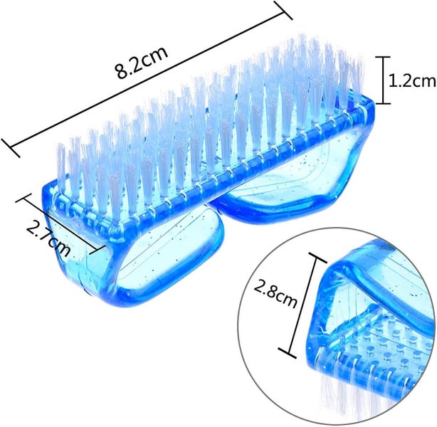 4 Nail Brushes For Daily Use - 4 Different Types Of Plastic Handle Nail Brushes Carousel 4