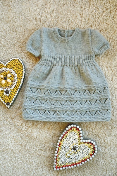 lisaFdesign - Bc121 Talulla Dress - Knitting Pattern Carousel 1