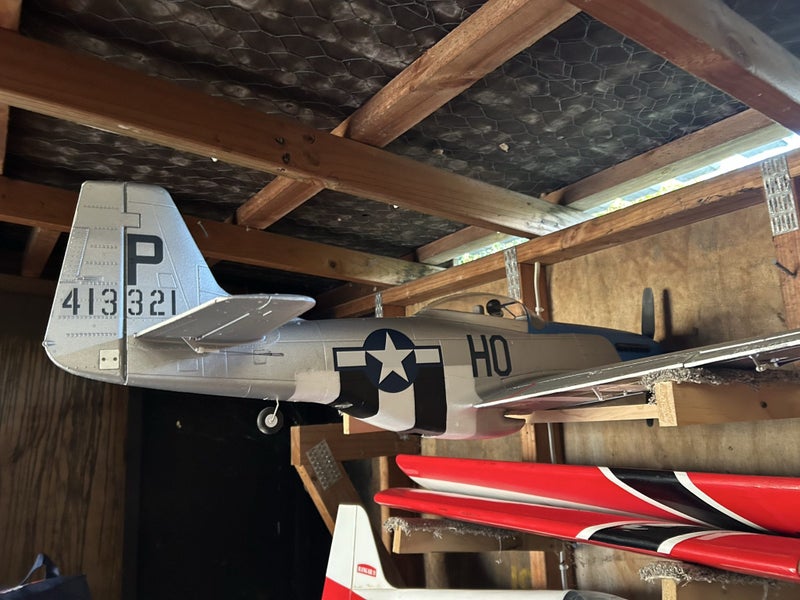P-51D Mustang 1.2m BNF Basic with AS3X and SAFE Select “Cripes A’Mighty 3rd Carousel 2