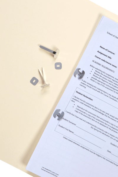 Silver Paper Fastener / Binder 31mm x 200 Carousel 2