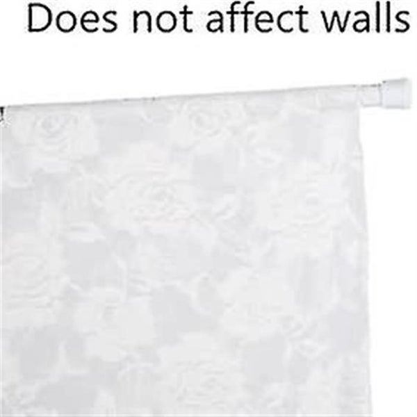 Telescopic Curtain Rod - Extendable Shower Rod Without Drilling - Adjustable for Carousel 5