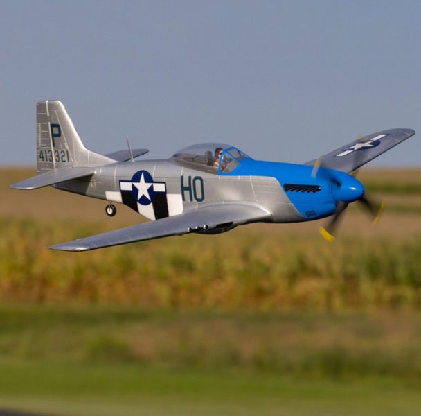 P-51D Mustang 1.2m BNF Basic with AS3X and SAFE Select “Cripes A’Mighty 3rd Carousel 1