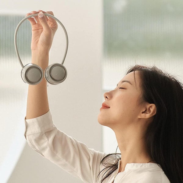 Mini Hanging Neck Fan Storage Portable Neck Neck Fan Lazy Usb Rechargeable Lea Carousel 5