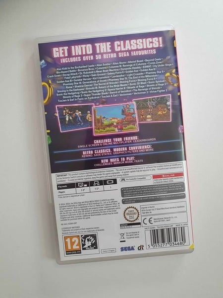 SEGA Mega Drive Classics (Nintendo Switch) Over 50 Classic Sega Games *FreeShip* Carousel 2