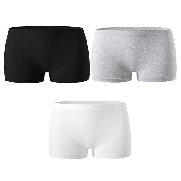 Women's Seamless Nylon Boyshort Panties - 3 Pack Carousel 1