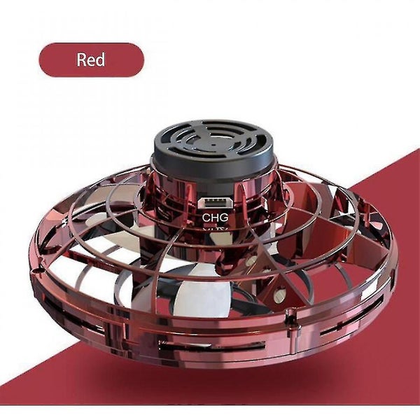Mini Drone Led Ufo Type Flying Helicopter Spinner Fidget Spinner Levitating No Carousel 1