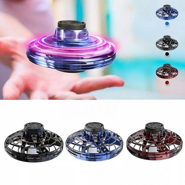 Mini Drone Led Ufo Type Flying Helicopter Spinner Fidget Spinner Levitating No Carousel 5