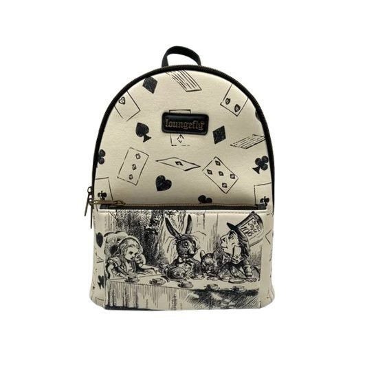 Loungefly Disney Alice in Wonderland - Tea Party US Exclusive Mini Backpack Carousel 1