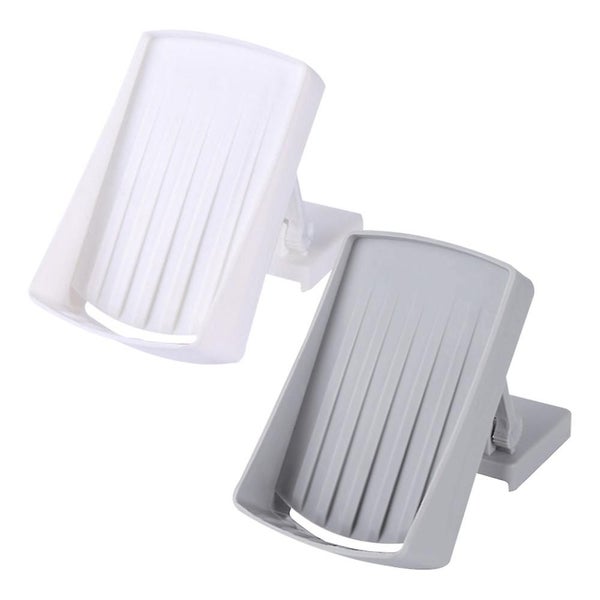Self Draining Plastic Soap Dish Holder With Suction Cup - Portable Soap Tray Carousel 1