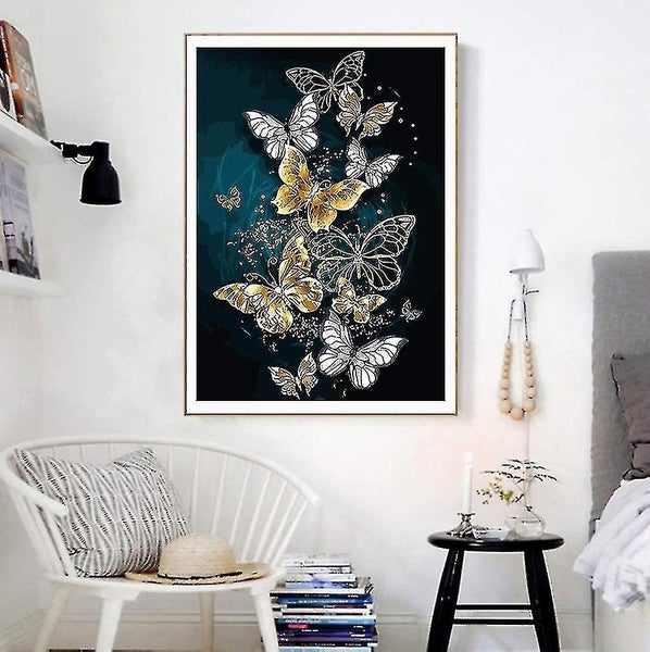 Diamond Painting Full Rhinestones 5d Full Diamond Diy Handmade, Butterfly-a 30x4 Carousel 2