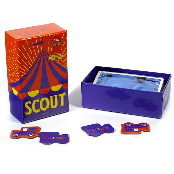 Scout Card Game Circus Scout Board Game 2-5 Carousel 1
