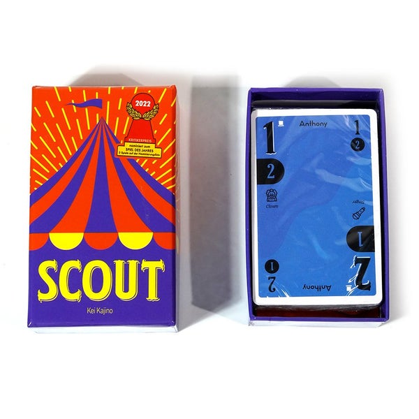 Scout Card Game Circus Scout Board Game 2-5 Carousel 2