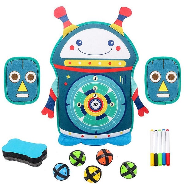 Sucker Ball Toy Darts Target Ball Game Family Sports Game Party Outdoor Sports Carousel 1
