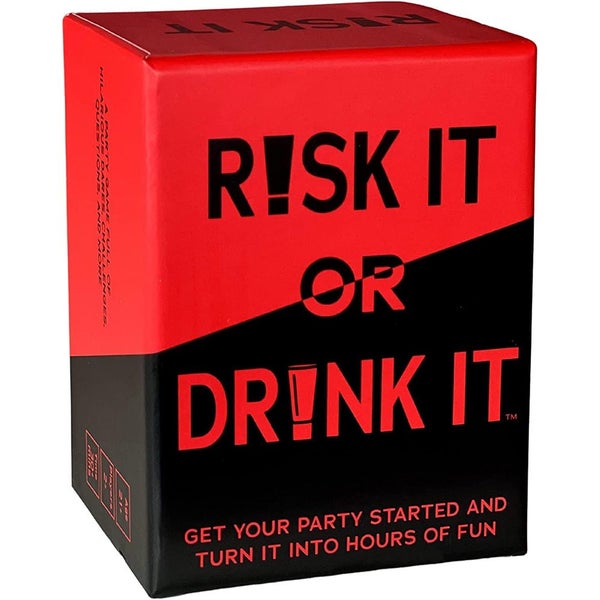 Risk It Or Drink It Fun Party Game For College Card Game Drinking Carousel 1