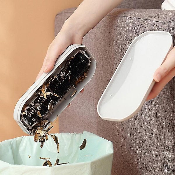 Carpet Brush Plastic Bedside Table Crumb Sweeper Fluff Pet Table Clean Brush Carousel 2