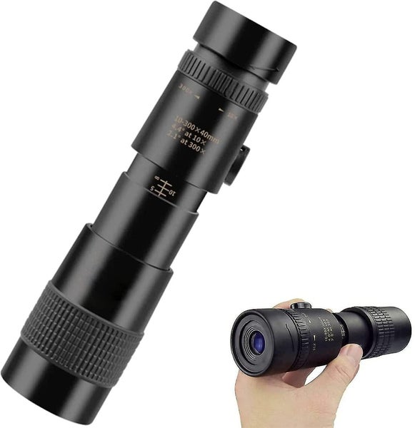 Monocular Telescope 4k 10-300x 40mm Hd Optical Zoom Waterproof Scope Carousel 1