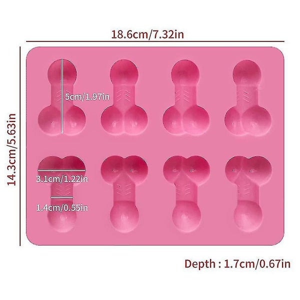 Silicone Cake Mold Funny Shaped Silicone Mold Diy Bake Chocolate Candy Soap Ic Carousel 2