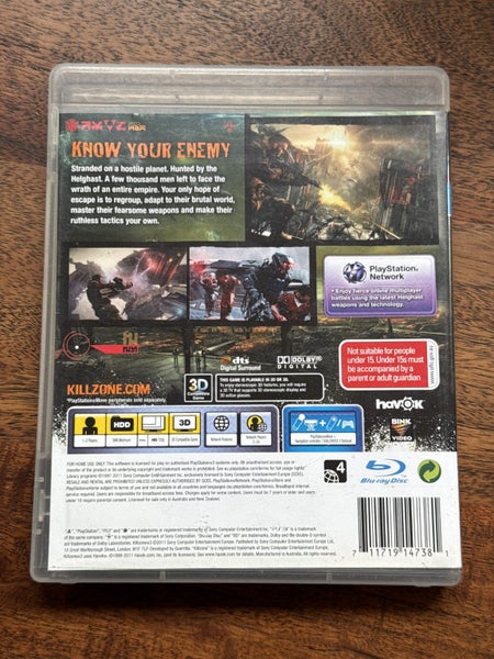 PS3 - Killzone 3 Carousel 2